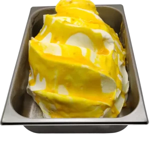 Helado de yogurt con mango artesano